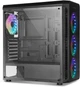 Корпус Nox Hummer TGM / без БЖ / Miditower / ATX / Glass / 4x120mm ARGB / Чорний - зображення 2