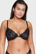 Бюстгальтер с мягкой чашкой Victoria's Secret 75D Черный (145887) - изображение 4