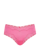 Трусики бразилиана женские хлопковые Victoria's Secret M Розовые - изображение 3