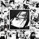 Набор виниловых наклеек Наруто / Naruto ЧБ - 10 шт. Наклейки для ноутбука, телефона и творчества - изображение 5
