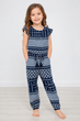 Дитячий легкий літній комбінезон для дівчинки 98 см (2-3Y) H&M Синій - зображення 4