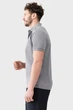 Футболка-поло AVECS сіра з трикотажу Double Face 30591/14 2XL - изображение 5