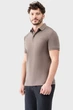 Футболка-поло AVECS коричнева із трикотажу Double Face 2XL - зображення 5