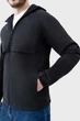 Вітровка AVECS чорна на мікрофлісі 50565/1 6XL - изображение 6