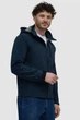 Вітровка AVECS блакитна з матеріалу Softshell з капюшоном 50560/87 3XL - зображення 5