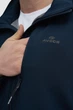 Вітровка AVECS синя з матеріалу Softshell з нагрудною кишенею 50558/87 XL - изображение 9