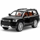 Металічна машинка Toyota Land Cruiser 300 GR Sport 1:24 дитяча модель автомобіля інерція, світяться фари, звук - зображення 2