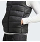 Мужская жилетка Essentials 3-Stripes Light Down пуховая черная Xs - изображение 7