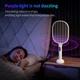 Электронная мухобойка Quality S2 zero digital mosquito swatter technology version Grey (ZSS240912) - изображение 6