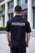 Теніска поло Поліція з логотипом "Поліція" темно-синя M - изображение 2