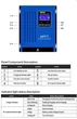 Контролер заряду для сонячних батарей ANENJI MPPT POW 12V 24V 36V 48V Auto 60А - зображення 8