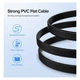 Кабель передачі даних SATA 3 Data Cable 0.5m 90° corner US217 Black Ugreen - зображення 4