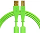 Kabel DJ TechTools USB typ A - USB typ B 1.5 m Zielony (5904161820451) - obraz 1