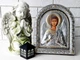 Серебряная Икона Silver Axion "Ангел Хранитель" ювелирная (EPZ5-172AG-BR/P) - изображение 1