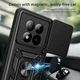 Чехол Camshield c кольцом-подставкой на Xiaomi Redmi Note 15 (4G / 5G) / dark blue - изображение 3