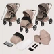 Универсальная коляска 3 в 1 Lionelo FREYA 3IN1 BEIGE SAND - зображення 2