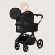 Универсальная коляска 2 в 1 Lionelo FREYA 2IN1 BLACK ONYX - зображення 3