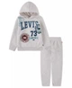 Спортивний костюм на флісі Levi's худі та джоггери 1159861460 (Сірий 2T) на зріст 86-92 см - зображення 1