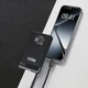 Повербанк (Power Bank) Brevia ePower 10000 mAh 22.5W SuperSlim LCD чорний металік + кабель (45550SMB) - зображення 3
