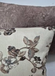 Комплект декоративных подушек Lumelle Flowers 50х30см 2шт бежевые с коричневым (п_0894) - изображение 3