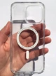 Чехол противоударный Spigen Ultra Hybrid MagFit Clear Case with MagSafe для Apple Iphone 16 Pro Max (6.9") Прозрачный Graphite ACS07999 - изображение 4