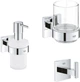 Душевая система Grohe Quickfix Vitalio Comfort 250 26985001 с набором аксессуаров для ванной комнаты Start Cube BF40961SC (2698540961BF) - изображение 6