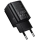 Зарядне мережеве BOROFONE BAS85A PD30W + QC3.0 (USB Type-C 3A) Fast Charge для портативних пристроїв Чорний - зображення 3