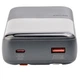 Power Bank Remax RPP-680 20000mAh 20W+22.5W швидка зарядка LED дисплей для телефона, дому, роутера + кабель Lightning/Type-C Чорний - изображение 5