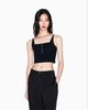 Майка-топ на змійці Armani Exchange XS чорний XW002057 - зображення 1