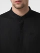 Рубашка из льна Armani Exchange M черный XM001222 - изображение 3