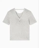 Блуза трикотажна Armani Exchange L оливковий XW001895 - зображення 2