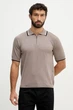 Поло на молнии Armani Exchange L тауп XM001977 - изображение 1
