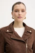 Косуха з натуральної замші Armani Exchange M коричневий XW001924 - зображення 4