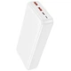 Power Bank BOROFONE BJ80A Clever 20000 mAh із швидкою зарядкою Мобільна Батарея для телефону/смартфону Apple/Android/Samsung Білий - зображення 3