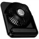 Вентилятор портативний Hoco HX607 Slim Desktop Fan настільний 2000mAh LED-дисплей для роботи та відпочинку Чорний - зображення 4