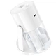 Зволожувач повітря Hoco HX34 Starry sky humidifier humidifier ультразвуковий 280мл RGB підсвітка для дому, офісу, сну та роботи Білий - изображение 5