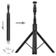 Селфи-монопод ACEFAST E31, selfie stick with automatic tripod, 1.71m, 4.7-6.9", black - изображение 6
