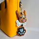 Набор для вышивки бисером на искусственной коже Wonderland Crafts Шарм для сумки - Коричневый бульдог FLBB-190 - изображение 1