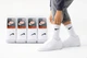 Шкарпетки NIKE високі 41-44 Білі 12 пар - зображення 1