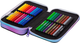 Piórnik CoolPack Jumper 2 Star Night dwukomorowy z wyposażeniem 19.5 x 12.5 x 5 cm (5903686370007) - obraz 3
