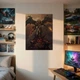 Постер Вархаммер 40000, Сангвіній, примарх Кривавих Янголів, Warhammer 40000, W40K, дарк фентезі, A3 40×30 см (id7236) - зображення 2