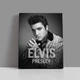 Інтер'єрна картина Елвіс Преслі, Elvis Presley, rockabilly, король рок-н-ролу, 37×30 см (id1745) - зображення 1