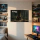 Постер Останні з нас 2, Еллі грає на гітарі, Last Of Us 2, декор кімнати геймера, A1 60×90 см (id4226) - зображення 2