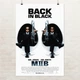 Постер Люди в чорному 2, Men In Black 2 (2002), MIB, фантастика, культове кіно, A3 42×28 см (id7317) - зображення 1