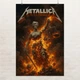 Постер Metallica "And Justice for All" (1988), Металлика, трэш-метал, A3 42×28 см (id7314) - изображение 1