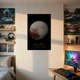 Постер Плутон, Pluto, NASA, НАСА, космос, астрономія, A3 42×27 см (id7132) - зображення 2