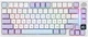 Ігрова клавітура Attack shark X820 Ultra White-purple з дисплеєм, ENG + UA, 75%, 4000mAh, Hot-Swap, RGB, 2.4GHz/Bluetooth/USB - изображение 1