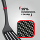 Кулинарные щипцы Tefal Ingenio+ (K1991534) - изображение 4