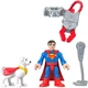 Zestaw Fisher-Price DC Super friends metal force: Superman and Krypto 7.5 cm JGN60 (194735318780) - obraz 3