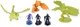 Набір фігурок Spin Master How to Train Your Dragon: Trial of Flame 25 шт. 6075546 (681147105836) - зображення 5